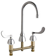 Chicago Faucets 786-RSGN2AE3VP317AB - CONCEALED KITCHEN SINK FAUCET