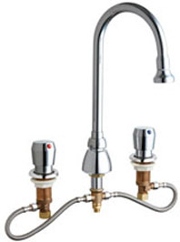 Chicago Faucets 786-HZGN2BE4-665CP - CONCEALED KITCHEN SINK FAUCET