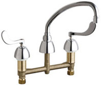 Chicago Faucets 786-RSL9E35VP317ABCP - CONCEALED KITCHEN SINK FAUCET