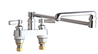 Chicago Faucets - 891-DJ18E1CP - Bar Sink Faucet - Service Sink Faucet