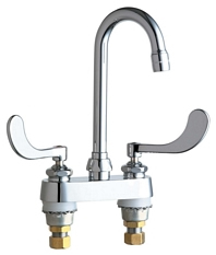 Chicago Faucets 895-E35-317XKABCP - BAR SINK FITTING, '' DECK MNTD