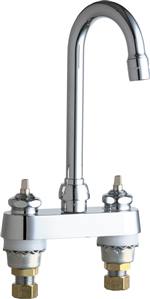 Chicago Faucets - 895-LESSHDLCP - Lavatory/Bar Faucet