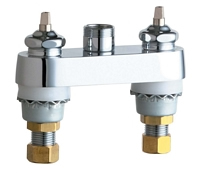 Chicago Faucets - 895-LESSSPT&HDLXKCP - Lavatory/Bar Faucet