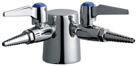 Chicago Faucets - 982-DSVR909CAGCP - Double Service Turret Fitting