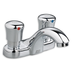 American Standard 1340.227 - Metering 4" Centerset Faucet, 0.5 gpm
