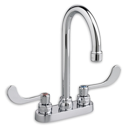 American Standard 7545.170 - Monterrey 4" Centerset Gooseneck Faucet with Limited Swivel Spout, 1.5 gpm