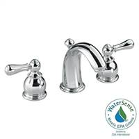 American Standard 7881.732.002 Hampton 2-Handle 8" Widespread High-Arc Bathroom Faucet w/ Metal Handles (Chrome)