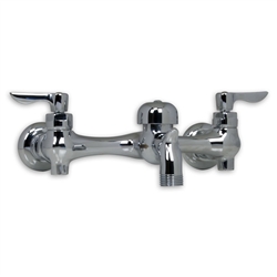American Standard 8350.243 - Service Sink Faucet, 3" Vacuum Breaker Spout, Supply Stops