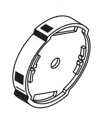 American Standard 909750-2950A - Satin Hdle Ring