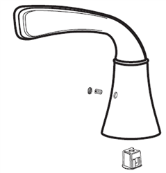 American Standard M964264-0750A - HANDLE KIT F/TINLEY KITCHEN, STAINLESS STL