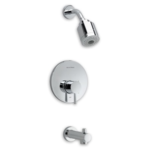 American Standard T064507 - Serin Pressure Balance Bath and Shower Trim Kit with 3 Function Shower head