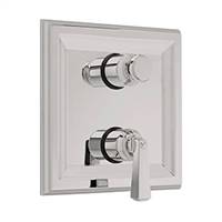 American Standard T555740.295 Town Square 2-Handle Thermostatic Valve Trim Kit (Brushed Nickel)