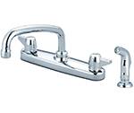 Central Brass 0147-A - KITCHEN SINK SHELL TOPMT H&S 1/2-M