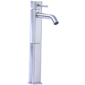 Cifial 224.101.620 - Techno Quadra Single Handle High Profile Lavatory Faucet