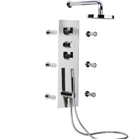 Cifial 231.500.721 - Techno M3 Shower System - Polished Nickel