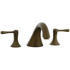 Cifial 244.640.V05 - Brookhaven 3pc Roman Tub Barrel Lever -Aged Brass