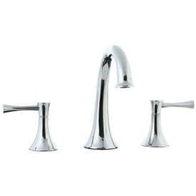 Cifial 245.150.721 - Brookhaven Hi-Arch Widespread Lavatory Crown Lever -Pl-Ni