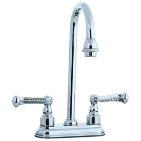 Cifial 256.225.625 - Brunswick 4-inch Center Bar Faucet - Polished Chrome