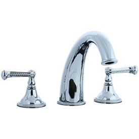 Cifial 256.650.625 - Brunswick 3-pc Hi-arch Roman Tub Faucet Trim - Polished Chrome