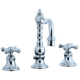 Cifial 267.130.625 - High Pillar Widespread Lavatory Faucet - Polished Chrome