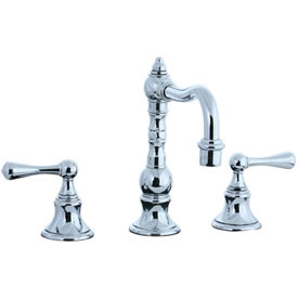 Cifial 268.130.625 - High Pillar Widespread Lavatory Faucet - Polished Chrome