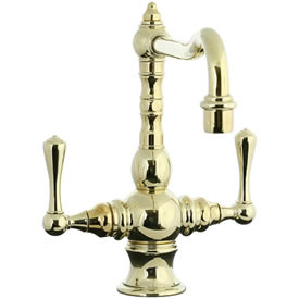 Cifial 268.350.X10 - High T-body 1-hole Kit Faucet without Spray Lever Handle - PVD Brs