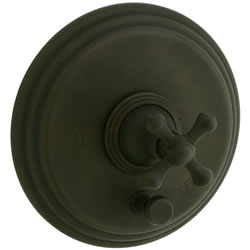 Cifial 277.611.W30 - Asbury CROSS PB valve with Diverter TRIM-Weathered