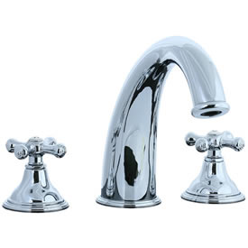 Cifial 277.650.625 - Asbury 3-pc Hi-arch Roman Tub Faucet Trim - Polished Chrome