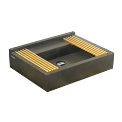 Cifial 3700000-P00 - Techno S1 Compact Sink - No Holes - Black Slate