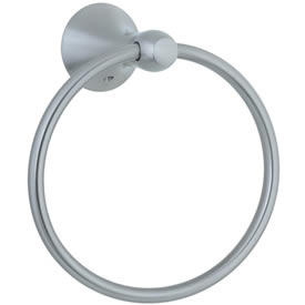 Cifial 444.440.620 - Brookhaven Barrel Towel ring - Stn Ni