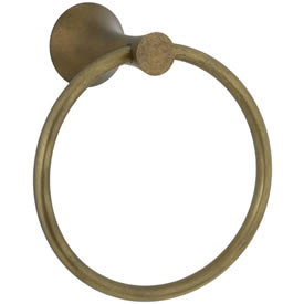 Cifial 445.440.V05 - Brookhaven Towel Ring - Aged Brass