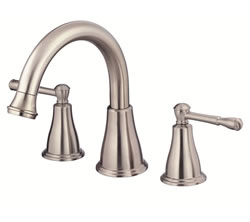 Danze D300915BNT - Eastham Two Handle TRIM, Roman Tub, , no spray widespread valve - Tumbled Bronzeushed Nickel