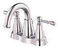 Danze D301015 - Eastham Two Handle Centerset Lavatory Faucet , with 5050 popup drain - Polished Chrome