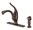 Danze D405521RB - Antioch Single Handle Kit, Lever Handle with Spray - Oil Rubbed Bronze