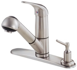 Danze D455612SS - Melrose Single Handle Kit Pull-Out Lever Handle - Stainless Steel
