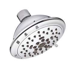Danze D460036 - 515 5F Showerhead, max flow rate 2.5 gpm - Polished Chrome