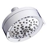 Danze D460056 -  5F showerhead with brass ball joint, 2.5 gpm max flow - Polished Chrome