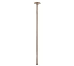 Danze D481324BN - 24-inch Ceiling Mount Shower Arm with Flange - Tumbled Bronzeushed Nickel