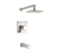 Danze D500062BNT Mid-Town 1H Tub & Shower Trim Kit w/ Diverter on Spout 2.5gpm Brushed Nickel