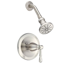 Danze D501515BNT - Eastham Single Handle Shower trim, 1.75gpm showerhead - Tumbled Bronzeushed Nickel