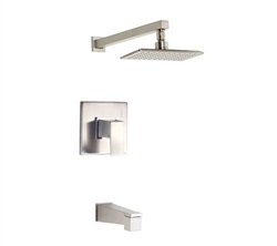 Danze D502062BNT - Mid-Town Single Handle TRIM Tub & Shower , Lever Handle, 2.0gpm - Tumbled Bronzeushed Nickel