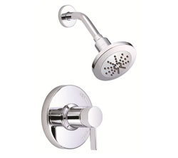 Danze D503530T - Amalfi Single Handle Trim Shower, Pressure Balance Mixing, 1.5gpm showerhead - Polished Chrome