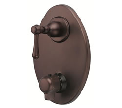 Danze D560157RBT - Opulence Two Handle TRIM 1/2-inch Thermostatic Valve Lever Handle - Oil Rubbed Bronze