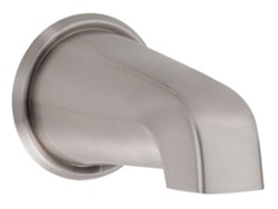 Danze D606125BN - 5 1/2-inch Wall Mount Tub Spout - Tumbled Bronzeushed Nickel
