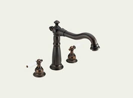 Delta Victorian: Two Handle Kitchen Faucet - 2255-RBLHP