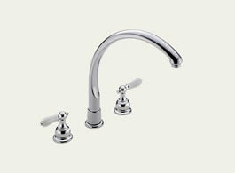 Delta Waterfall: Two Handle Kitchen Faucet - 2274-LHP