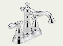 Delta Victorian: Two Handle Centerset Lavatory Faucet - 2555LF-216