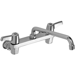 Delta Commercial 28C4433 - 28T Two Handle 8" Wall Mount Service Sink Faucet, Chrome