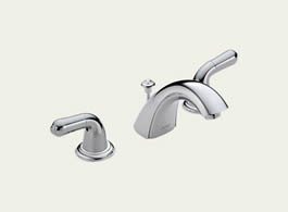 Delta Innovations: Two Handle Widespread Lavatory Faucet - 3530-24