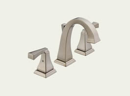 Delta Dryden: Two Handle Widespread Lavatory Faucet - 3551-SS